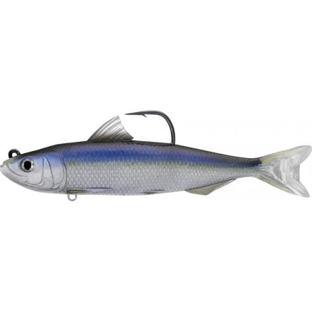 Fishing Tackle Lures Spanish Sardine Swimbait Silver-Blue 6 1/2&