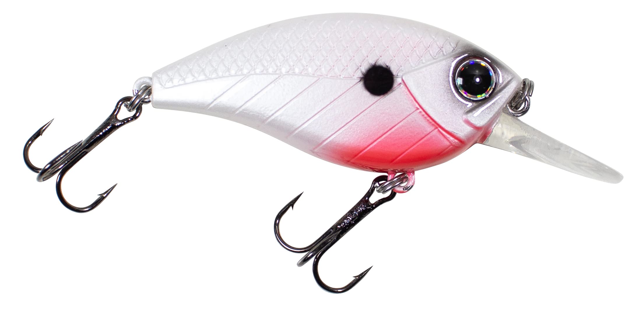 Lunkerhunt IJOLT05 Impact Jolt 8F Deep Diving Crankbait - 3/8oz Bone White