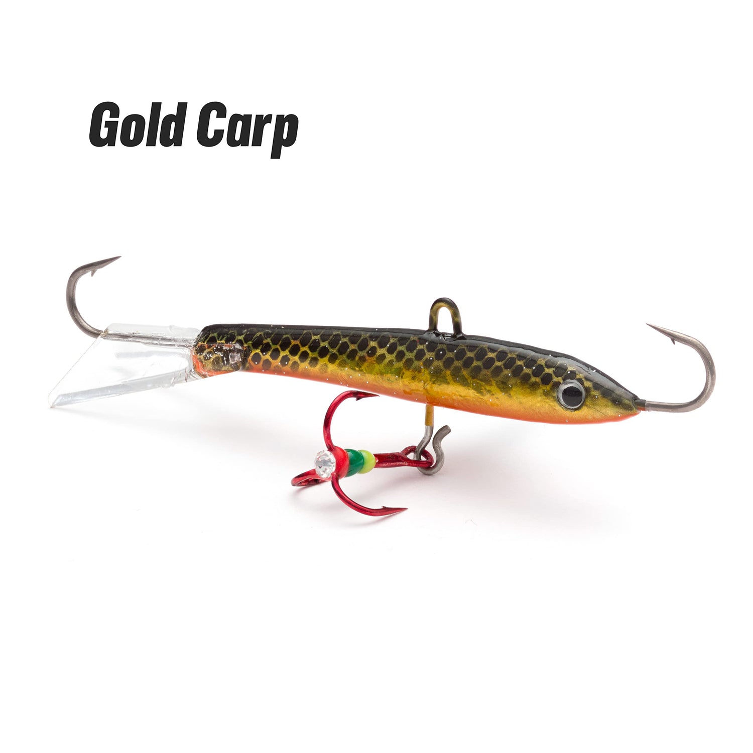 Vexan Crystal Reaper Jigging Lure, Gold Carp, 7/8 oz