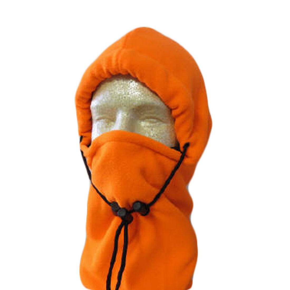 Hot Shot Blaze Orange Face Mask One Size for Adults