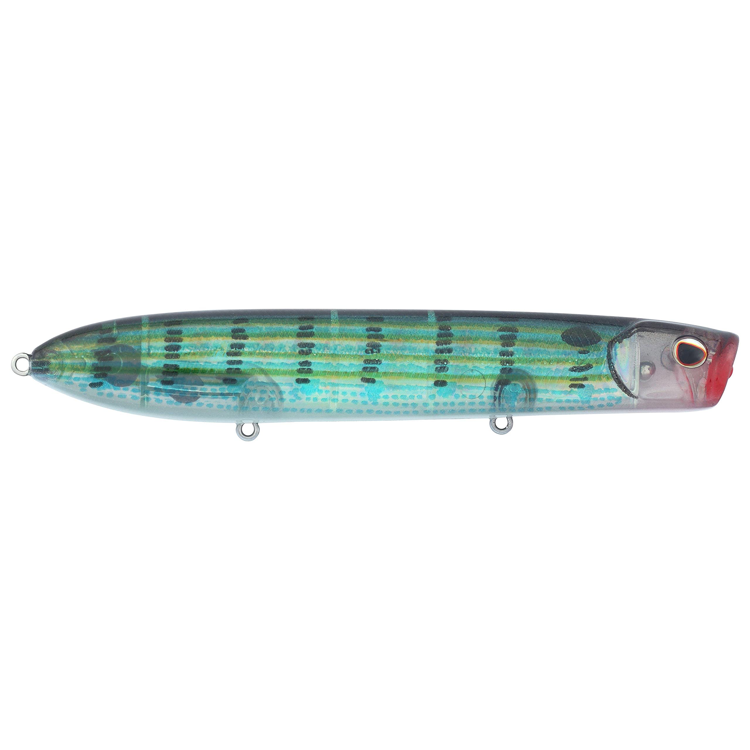 Berkley Cane Walker Topwater Fishing Lure, Pinfish, 4/5 oz, 125mm Topwater, Heavy Tail Weight for Long-Distance Casting, Equipped with Fusion19 Hook