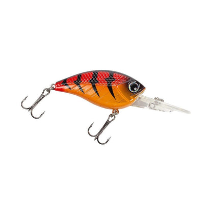 Lunkerhunt Impact Jolt 2.5f Deep Diving Hard Bait Fishing Lure 1/3oz Red Hot